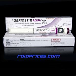 Thaiger Pharma Geriostim 90 IE Gh Pen Foto der Verpackung