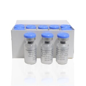 Somatropin 10 IU Blue Tops Foto der Verpackung